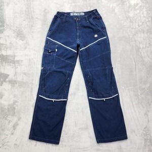 Kontra Pants Mens 32x32 Blue Flame Resistant CAT2 Arc Rated Cargo Workwear